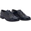 Patent Oxford Shoes, Navy - Slip Ons - 1 - thumbnail