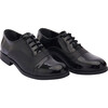 Patent Oxford Shoes, Black - Slip Ons - 1 - thumbnail