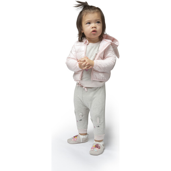 Packable Character Jacket, Pink Bunny - Coats - 3