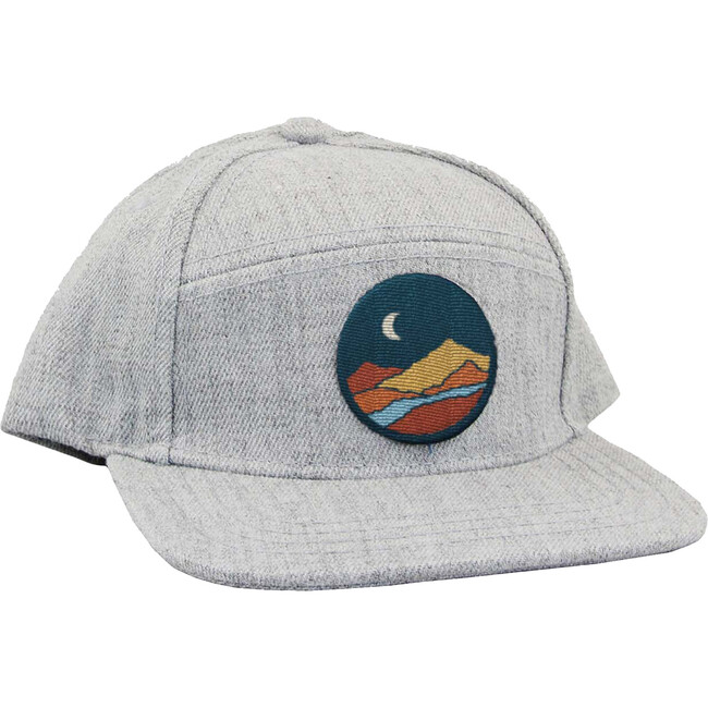 Night Mountain Embroidered Snapback - Hats - 1