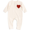 Organic Cotton Corduroy Heart Onesie - Onesies - 1 - thumbnail