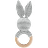 Cotton Crochet Rattle Teether Bunny - Other Accessories - 1 - thumbnail