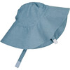 Wide-brim Sunhat, Lakeside Blue - Hats - 1 - thumbnail