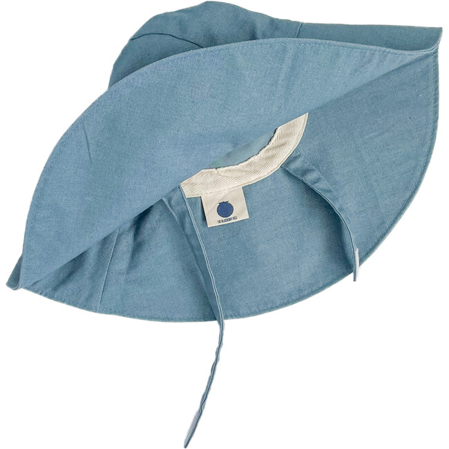Wide-brim Sunhat, Lakeside Blue - Hats - 3