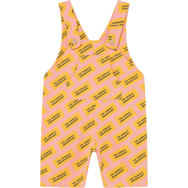 Mammoth Baby Jumpsuit, Pink The Animals