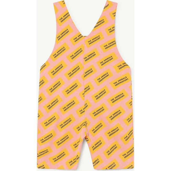Mammoth Baby Jumpsuit, Pink The Animals
