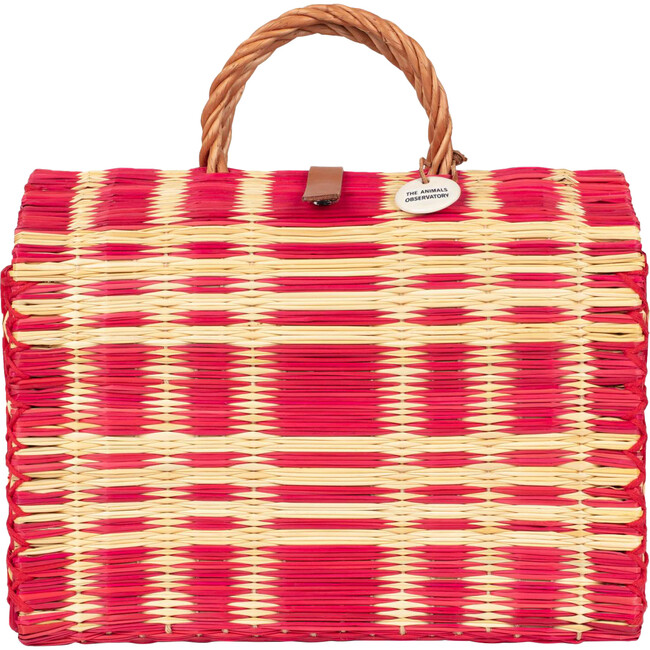 Basket Bag, Red