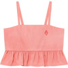 Stork Shirt, Pink Logo - Blouses - 1 - thumbnail