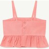 Stork Shirt, Pink Logo - Blouses - 4