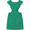Badger Dress, Green Logo - Dresses - 1 - thumbnail