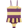Clownfish Swimsuit, Yellow Stripes - One Pieces - 1 - thumbnail