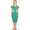 Badger Dress, Green Logo - Dresses - 2