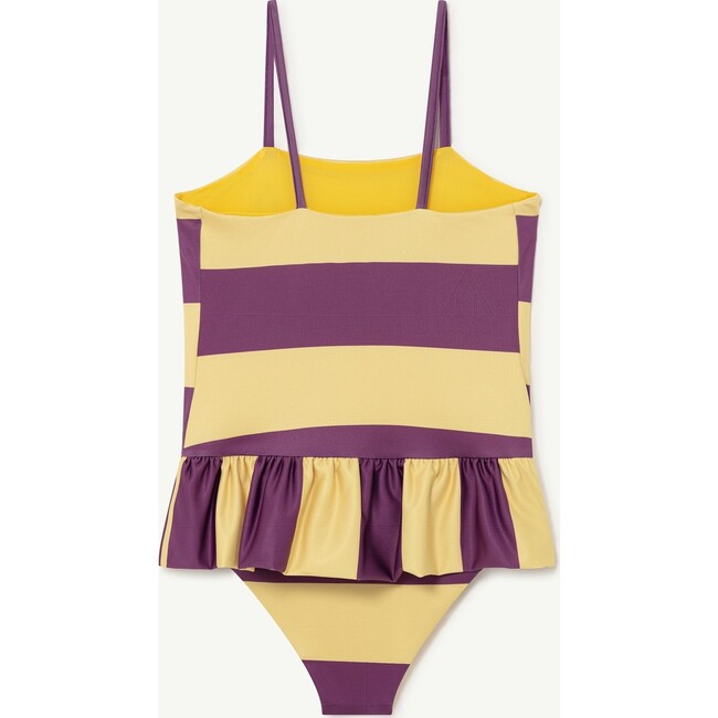 Clownfish Swimsuit, Yellow Stripes - One Pieces - 2