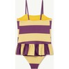 Clownfish Swimsuit, Yellow Stripes - One Pieces - 2