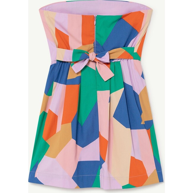 Dragonfly Dress, Lilac Geometric Forms - Dresses - 4