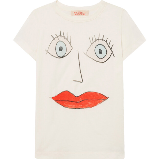 Hippo T-Shirt, White Face - T-Shirts - 1