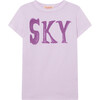 Hippo T-Shirt, Lilac Sky - T-Shirts - 1 - thumbnail