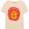 Rooster T-Shirt, Beige Lion - Tees - 1 - thumbnail