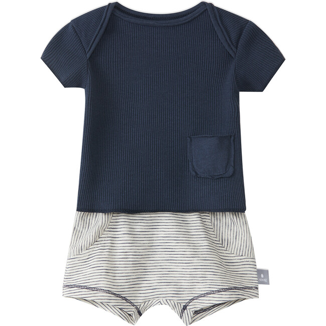 Set, Navy and Stripes