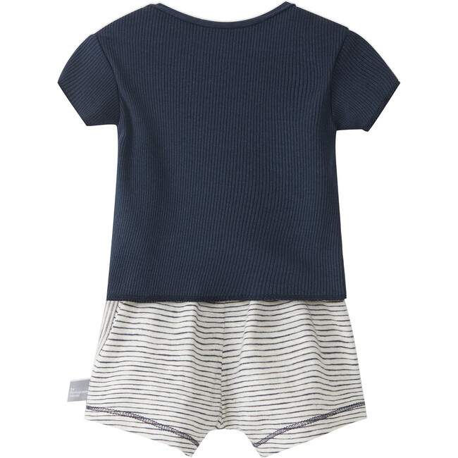Set, Navy and Stripes - Mixed Apparel Set - 2