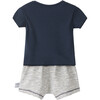 Set, Navy and Stripes - Mixed Apparel Set - 2
