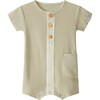 Knit Jumpsuit, Beige - Rompers - 1 - thumbnail