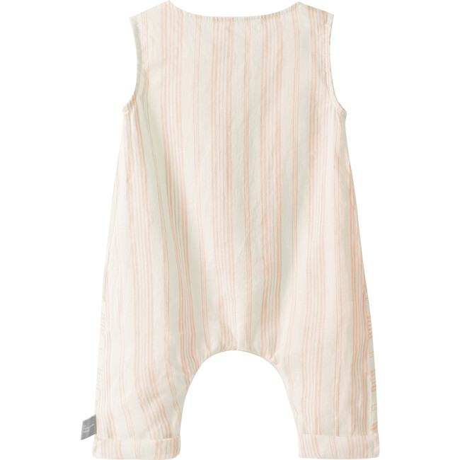 Striped Jumpsuit, Pink - Rompers - 2