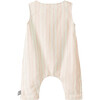 Striped Jumpsuit, Pink - Rompers - 2