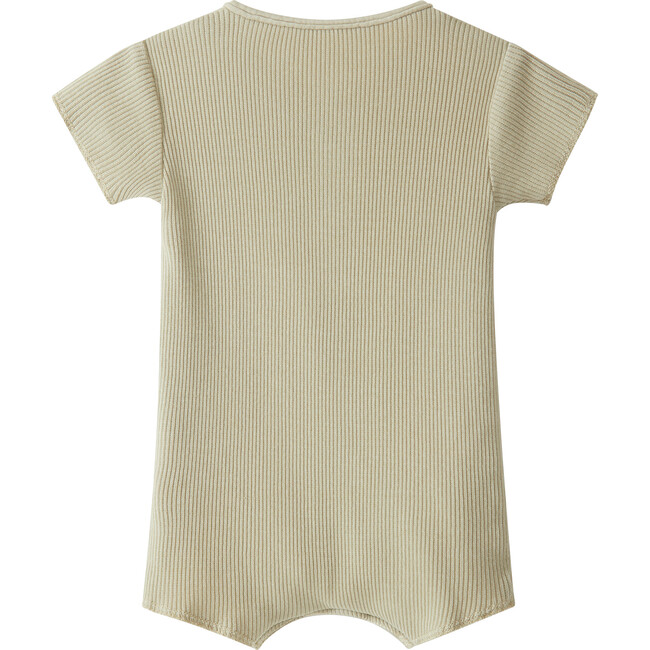 Knit Jumpsuit, Beige - Rompers - 2