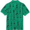 Peanuts Polo Shirt, Green - Polo Shirts - 2