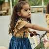 Ruffle Tee, Sand - T-Shirts - 2