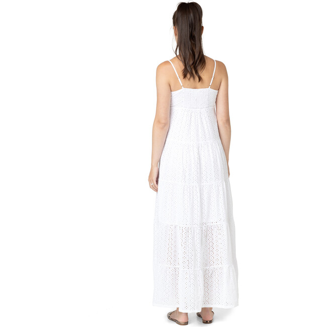 Women's Lisboa Dress, Eyelet - Dresses - 4
