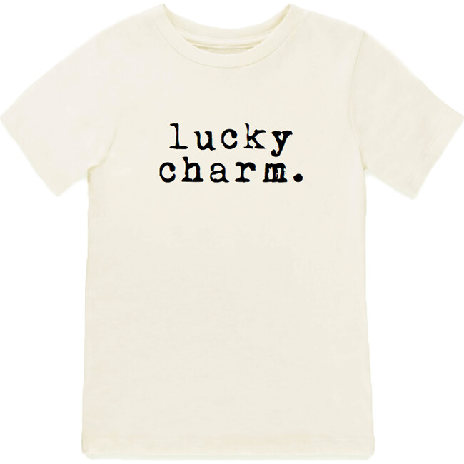 Lucky Charm Short Sleeve Tee, Black