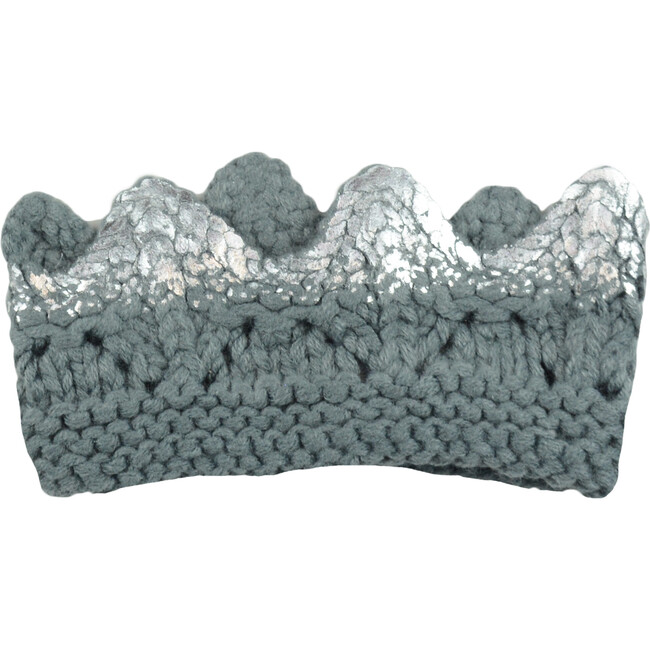 Aiden Crown, Gray and Silver - Hats - 1