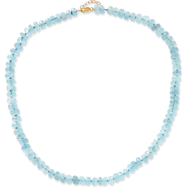 Oracle Aquamarine Crystal Necklace - Necklaces - 1