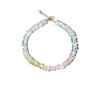 Atlas Aquamarine Faceted Crystal Bracelet - Bracelets - 3