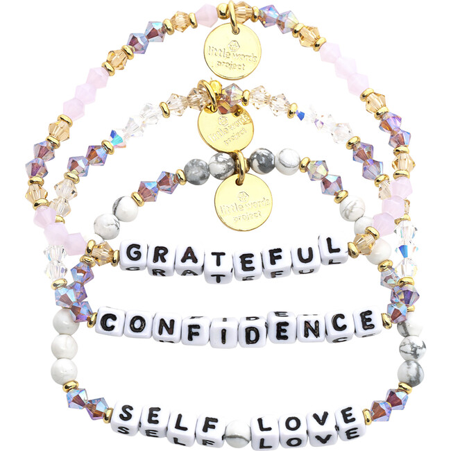 Self Love Bracelet Stack - Bracelets - 1 - zoom