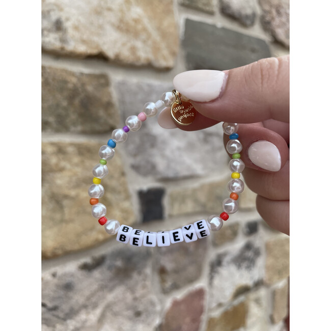 Believe Bracelet - Pearl