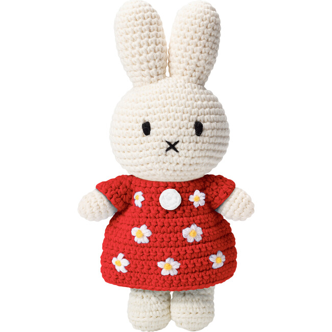 Miffy Handmade And Her Red Flower Dress