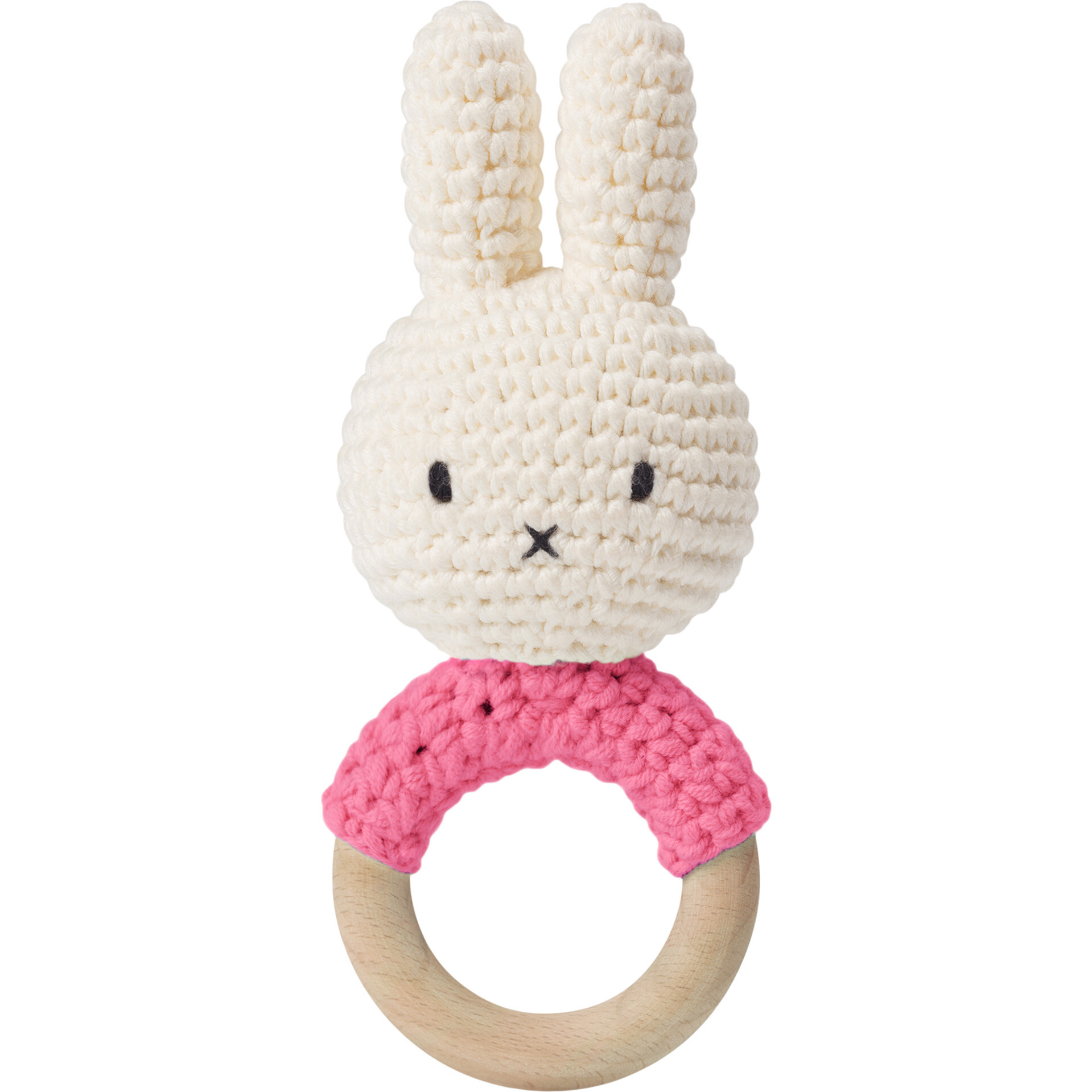 Miffy Handmade Teether Pink + Music - Teethers - 1