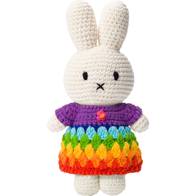Miffy Handmade And Her Bright Rainbow Dress - Dolls - 1