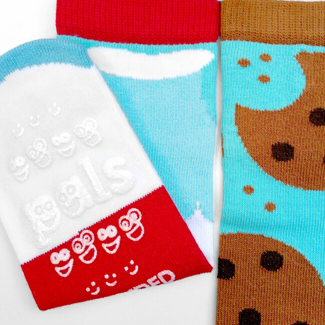 Milk & Cookies, Mismatched Socks Set - Socks - 4