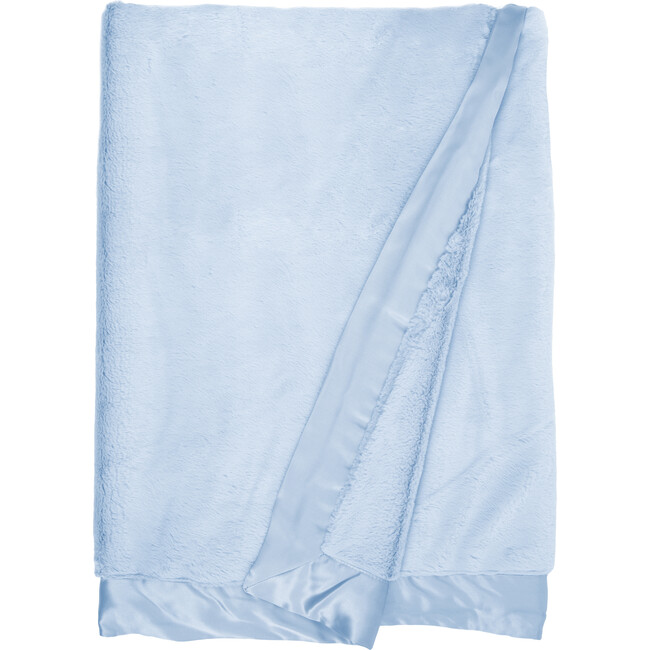 Luxe Throw/Big Kid Blanket, Blue