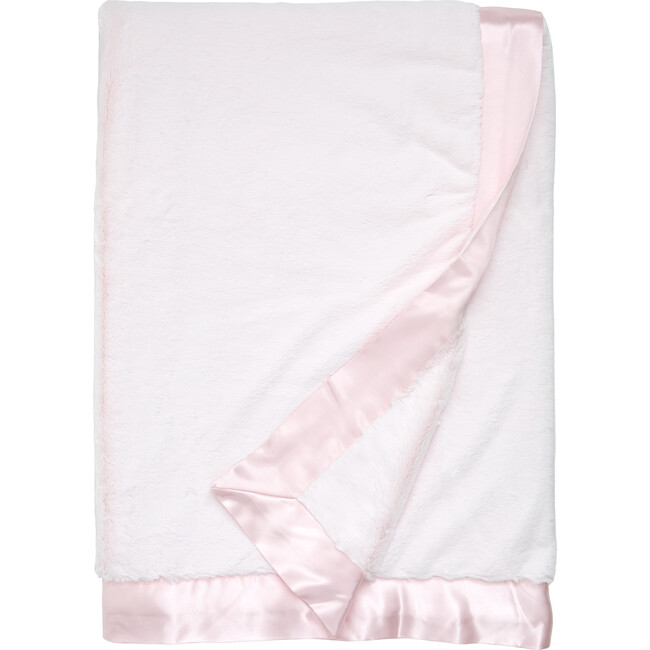 Luxe Throw/Big Kid Blanket, Pink - Throws - 1
