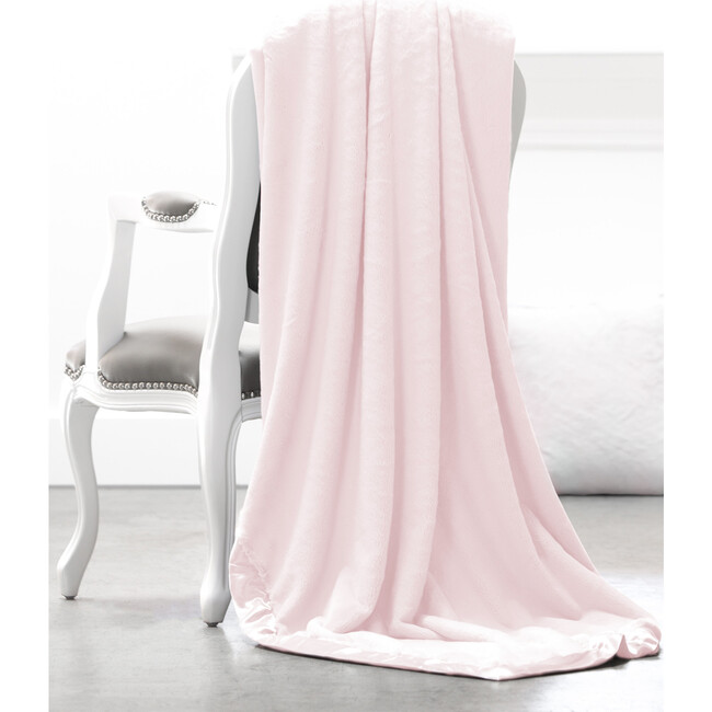 Luxe Throw/Big Kid Blanket, Pink - Throws - 2