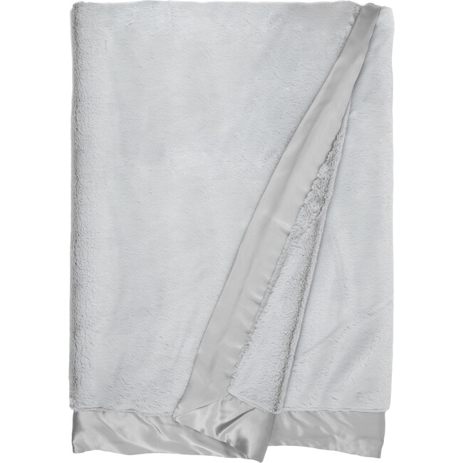 Luxe Throw/Big Kid Blanket, Silver
