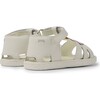 Miko First Walker Sandals, White - Sandals - 5 - thumbnail