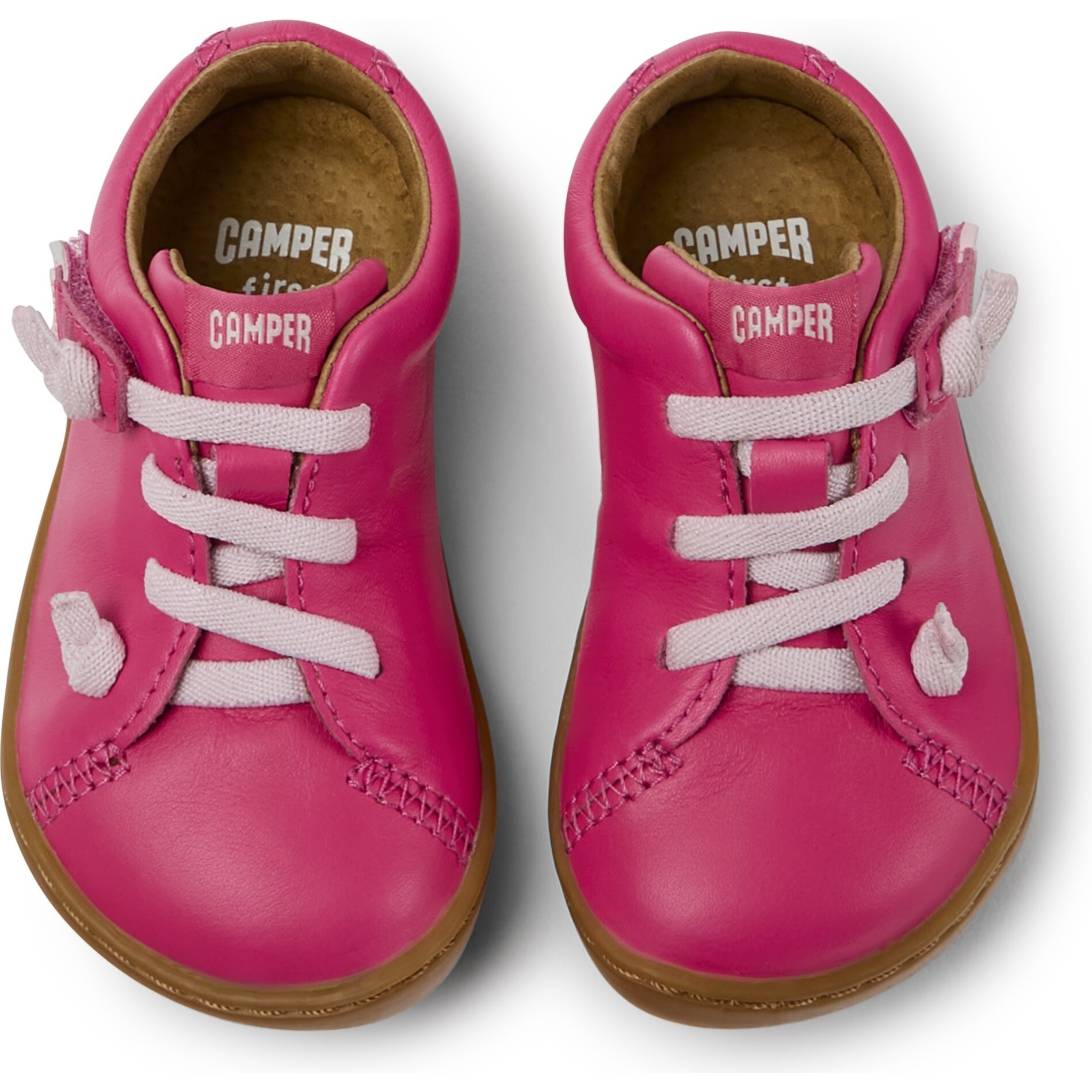 Peu First Walker Sneakers, Pink - Sneakers - 1