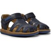 Bicho First Walker T-strap Sandals, Blue - Sandals - 2