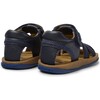 Bicho First Walker T-strap Sandals, Blue - Sandals - 5